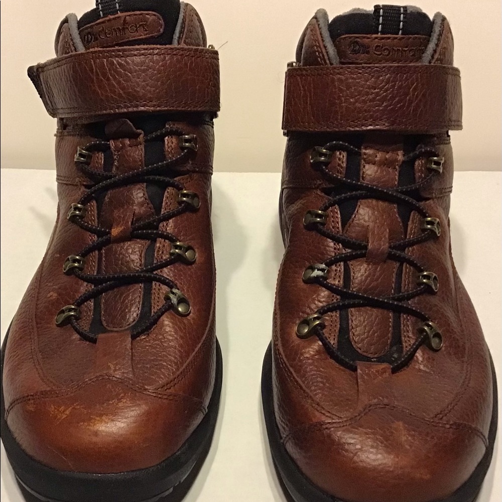 Dr. Comfort Men’s Brown Ranger Hiking or Work Boot